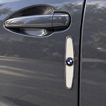 5f45 bmw: BMW loqolu avtomobil qapı qoruyucusu — ağ, 4 ədəd Avtomobil qapısının — 2