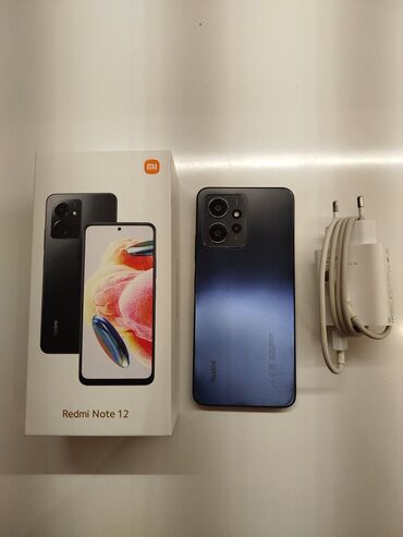 Redmi: Redmi Note 12, 128 GB, Sensor, Barmaq izi, İki sim kartlı