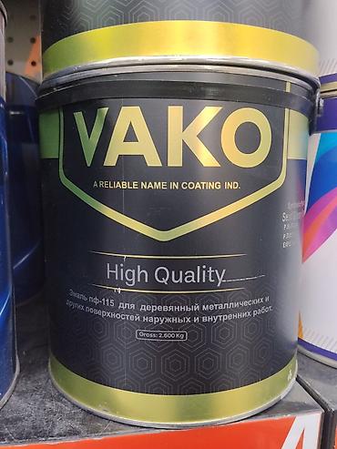 двп крашеная: Эмаль VAKO ПФ-115, High Quality - Назначение: покрытие деревянных — 1