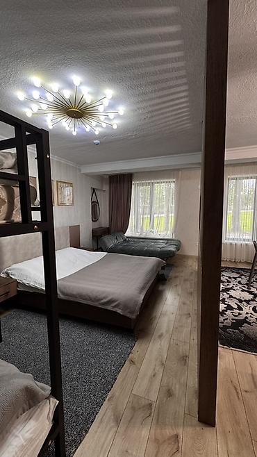 отель бишкек: Студия, 45 м², 1 этаж, Свежий ремонт — 1