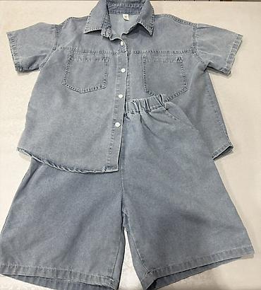 Детские вещи на мальчика 5-7 лет Комбенизон на 2-3 года 1) Джинсовый at lalafo.kg Детские вещи на мальчика 5-7 лет Комбенизон на 2-3 года 1) Джинсовый