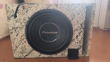 Mikrofonlar: İşlənmiş Pioneer Kolonka, Növ - Sabvufer, rəng - Ağ