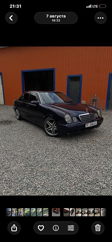 Mercedes-Benz E-Class: 2000 г., 2.7 л, Дизель, Седан