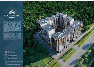тоголок молдо фрунзе: 2 комнаты, 64 м², Элитка, 2 этаж, ПСО (под самоотделку)