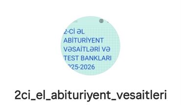Azərbaycan dili: 2-ci əl abituriyent kitablarının satıldığı instagram
