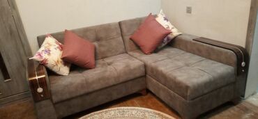Диваны: Угловой диван, Новый, Раскладной, С подъемным механизмом, Набук, Бесплатная доставка в черте города