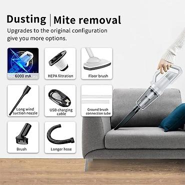 Štapni usisivači: Bezicni usisivac 4u1 Cena: 3700 din Мотем 4-у-1 бежични усисивач — 3