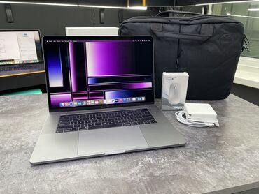 варианты в рассрочку: Ноутбук, Apple, 16 ГБ ОЭТ, Intel Core i7, 15.4 ", Колдонулган, Оюндар үчүн, эс тутум SSD