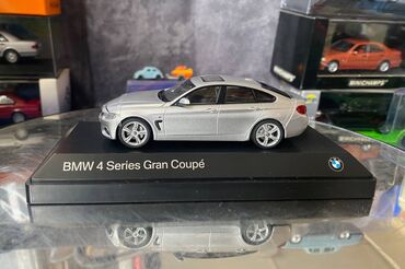 Avtomobil modelləri: Коллекционная модель BMW 4 series F36 Gran Coupe silver 2014 Dealer — 9