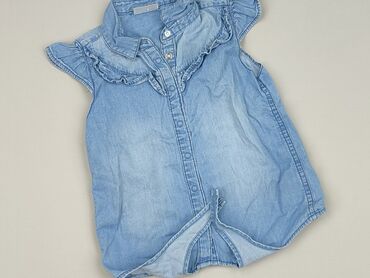 Shirts: Shirt 2-3 years, condition - Good, pattern - Monochromatic, color - Light blue