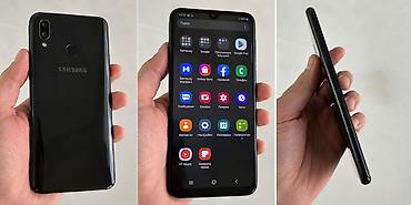 samaung a10s: Samsung Galaxy A10s, 32 GB, rəng - Qara, Barmaq izi, İki sim kartlı, Face ID — 1