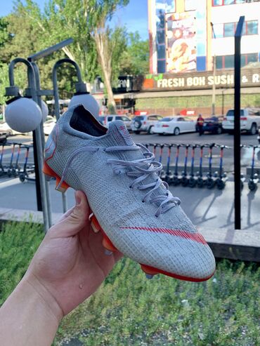 Бутсы: Бутсы Nike Mercurial vapor 12 Elite SG железные шипы оригинал в