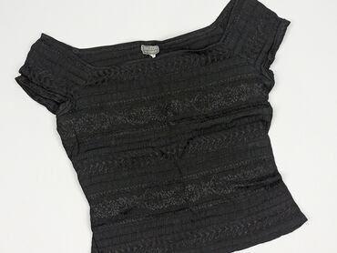 czarne bluzki prześwitujące: T-shirt damski, rozmiar M