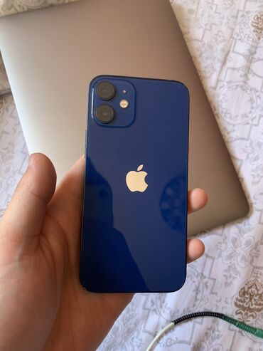 Apple iPhone: IPhone 12 mini, Б/у, 64 ГБ, Sierra Blue, 76 %