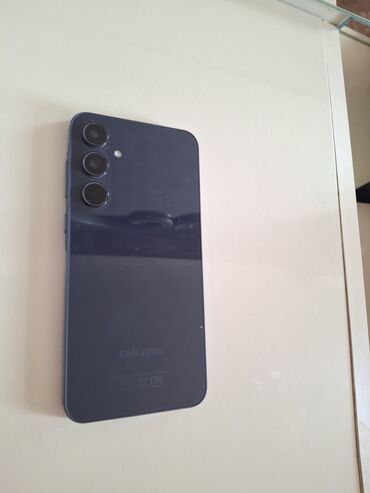 Samsung: Samsung Galaxy A55, 256 GB, rəng - Göy, Sensor, Barmaq izi, İki sim kartlı