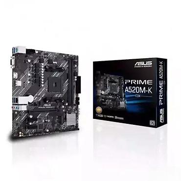 Matične ploče: ASUS Prime A520M-K – mATX matična ploča za AMD Ryzen - Ležište — 5