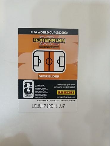 купить футбольные карточки: Panini adrenalyn — 2