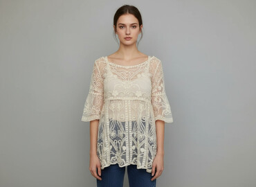 ubrania w stylu boho: Women's blouse, size S