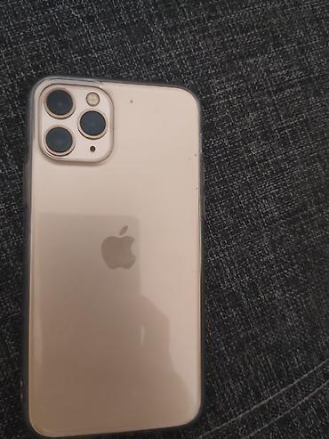 Мобильные телефоны: IPhone 11 Pro, Б/у, 256 ГБ, Золотой, Чехол, 77 % — 1