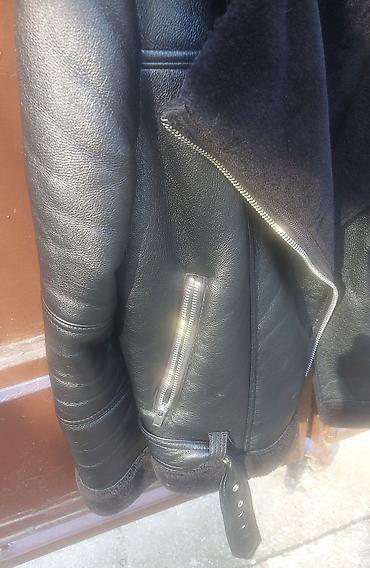 Bombers: Ženska pilotska jakna od prirodne kože sa krznom - Materijal: spolja at lalafo.rs — 4 Bombers: Ženska pilotska jakna od prirodne kože sa krznom - Materijal: spolja — 4