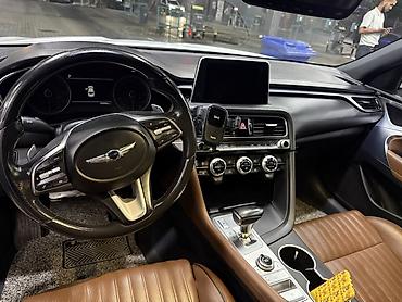 салон g30: Genesis G70 — интерьер бизнес-класса - Роскошный салон из коричневой — 1