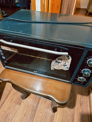 pizza peci: AUF elektrik sobası – stolüstü tip. - Geniş şüşə qapı və metal — 1