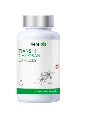 Vitaminlər və BAƏ: Məhsul: Tiens Tianshi Chitosan Capsules - Forma: kapsul - Xalis