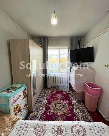 the level: 🏠Продается дом в с. Сокулук 🟡Комнаты: 4 + летняя кухня 🟡Участок: 8 — 5