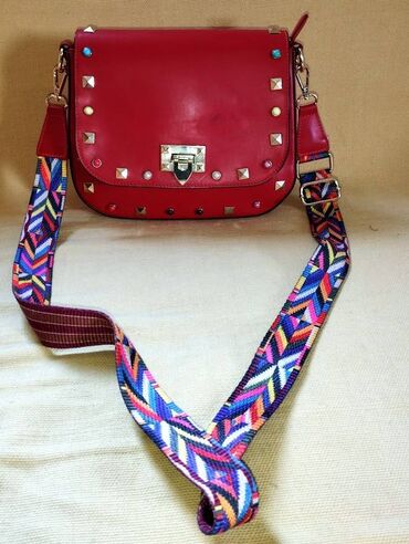 Torbe: Italijanska unikatna kožna torba NOVO Prelepa i otkačena italijanska — 12