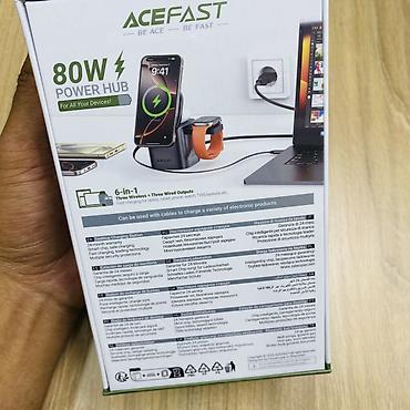 e book: ACEFAST GaN Desktop Charging Station Z9 — многофункциональная — 2
