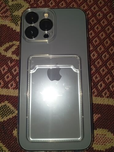 пылесос для влажной уборки: IPhone 13 Pro Max, Б/у, 128 ГБ, Чехол, Коробка, 86 %