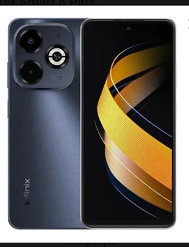 android maqnitafon: Infinix Smart 8 Plus, 128 GB, rəng - Boz, Face ID — 1