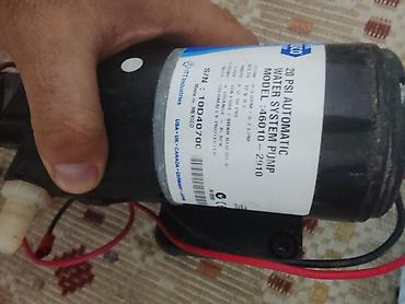 parket satışı: 12V su nasosu (pompa) satılır. Model: ITT / Shurflo 20 PSI Tam işlək — 1
