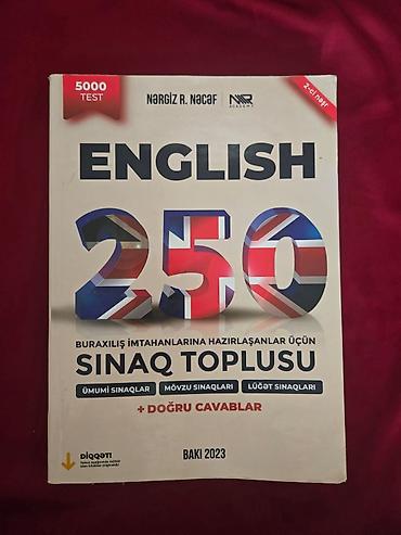 nergiz: Məhsul: “English 250 – Sınaq Toplusu” (Nərgiz R. Nəcəf, NNR Academy) — 1