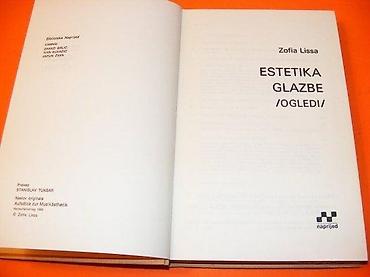 obag srbija: Autor : Zofija LISSA Izdavač : Naprijed - Zagreb ; 1977. god. tvrdi — 4
