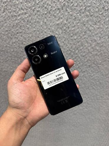 redmi pad 7: Redmi, Redmi Note 13, Б/у, 256 ГБ, цвет - Черный, В рассрочку, 2 SIM — 1