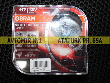 sport disk: Osram H7 150 faiz ÜNVAN: Atatürk prospekti 65A, Gənclik metrosundan