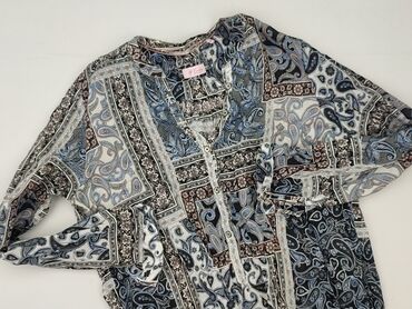 calzedonia lniana koszula: Emily van den Bergh, Women's blouse, size 2XL (EU 44)
