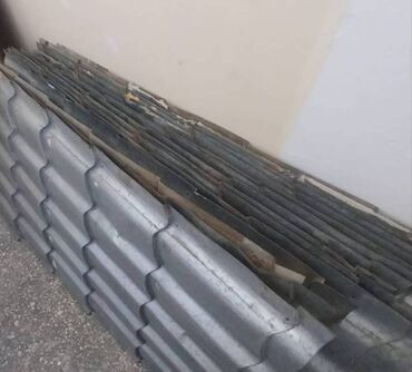 Seyflər: Metal dam örtükləri, rəng - Yaşıl, Ödənişli çatdırılma