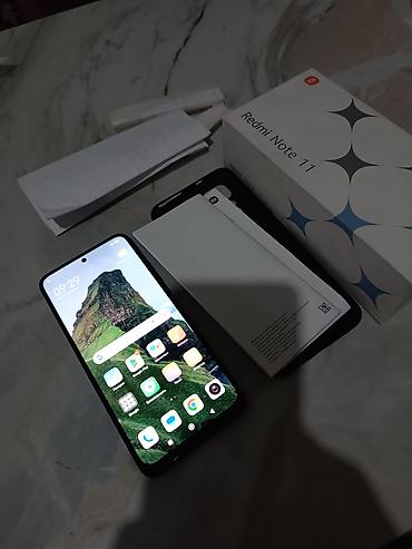 Redmi, Redmi Note 11, Б/у, 128 ГБ, цвет - Синий, 2 SIM at lalafo.kg Redmi, Redmi Note 11, Б/у, 128 ГБ, цвет - Синий, 2 SIM