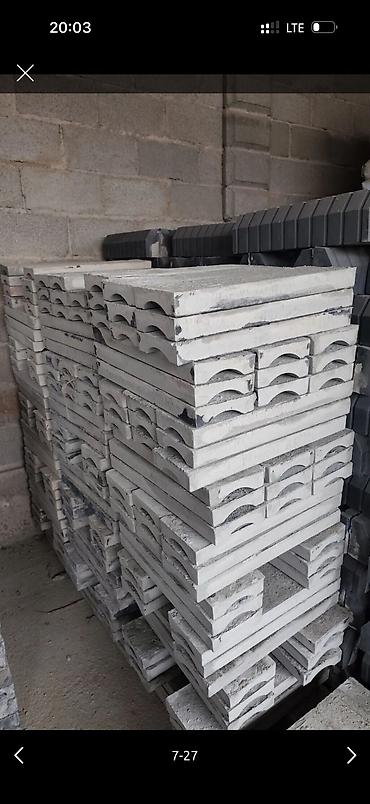 Дорожные бордюры: Дорожный бордюр, Прессованный, Бетонный, Новый — 18