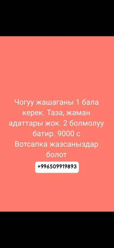 мкр улан квартира: 2 комнаты, Собственник, С подселением, С мебелью полностью