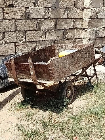 matorlu araba: Metal qoşqu arabalı əl taxtası (əl arabası) - Güclü metal korpus — 1