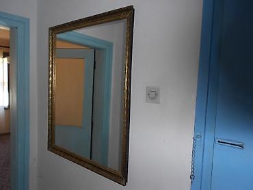 biljka adam: Antikvarno veliko ogledalo. Dimenzije 76x90cm. Izvrsno očuvano — 3