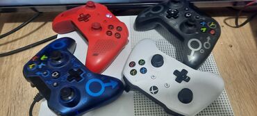 Xbox One: Xbox One S, ağ korpus - 4 ədəd Xbox Gamepad - Oyun interfeysi — 3