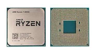 komputer i9: Процессор для ПК AMD Ryzen 7 1800X, 3-4 ГГц, 8 ядер, Б/у — 1