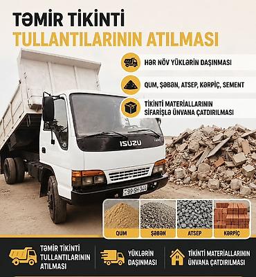 ford transit yuk: Təmizləmə və daşınma xidməti – tikinti-təmir tullantılarının yığılması — 1