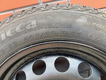 215 65 16 с: Колеса в сборе 205 / 60 / R 16, Зима, Б/у, Комплект, Легковые, Железные, отверстий - 5 — 2