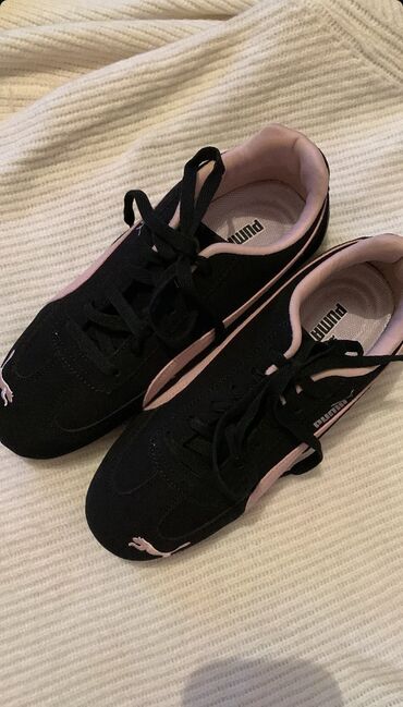 Кроссовки и спортивная обувь: Кроссовки, 38, Puma, Новый, цвет - Черный, Бесплатная доставка