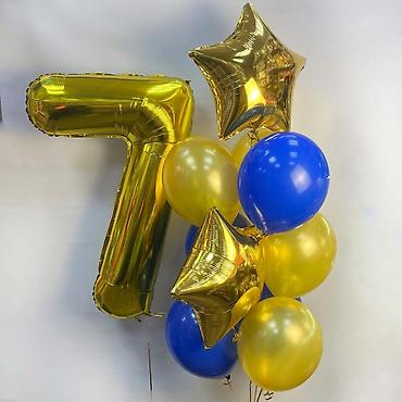 Воздушные шары и принадлежности: Наборы воздушных шаров с цифрами и декоративными связками - Большие at lalafo.kg — 6 Воздушные шары и принадлежности: Наборы воздушных шаров с цифрами и декоративными связками - Большие — 6